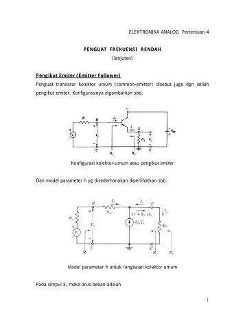 Elka Analog – Pertemuan 4