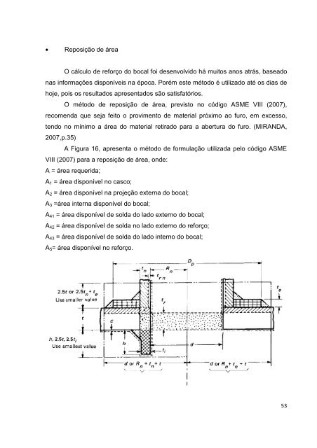 análise de tensões atuantes em junções bocais/casco de vasos de ...