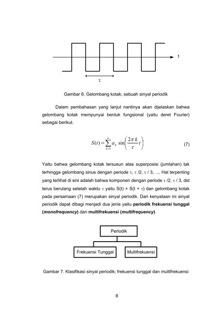 TEKNIK PENGOLAHAN SINYAL