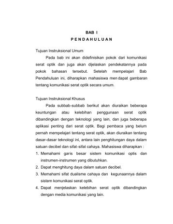 Kuliah 1 – Pendahuluan