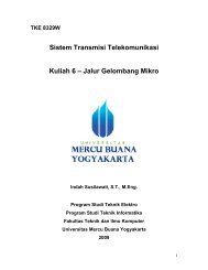 Kuliah 6 – Jalur Gelombang Mikro