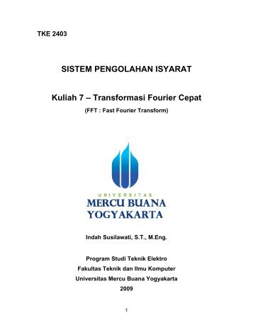 Transformasi Fourier Cepat