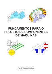 fundamentos para o projeto de componentes de máquinas