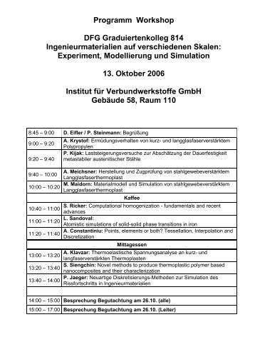 Download vom Programm - Lehrstuhl für Technische Mechanik ...