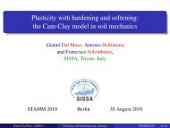 the Cam-Clay model in soil mechanics