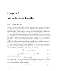 Chapter 9: Variable stage lengths - mechatronics