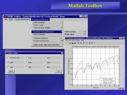 Fractional System Toolbox for Matlab - mechatronics