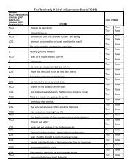 The Terminally Ill Grief or Depression Scale (TIGDS)