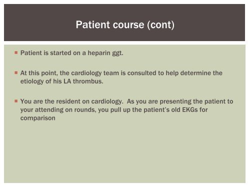 Splenic Infarct, Atrial Fibrillation