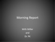 Morning Report