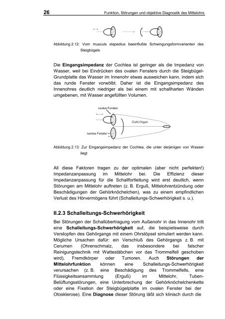 II. Funktion, Störungen und objektive Diagnostik des Außen- und ...