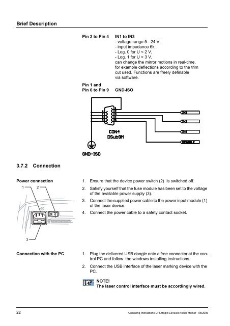 Operating Instructions Dplmagic Marker Dplgenesis ... - ACI Laser