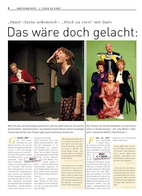 Die Apollo-Abo-Zeitung - APOLLO-Theater Siegen