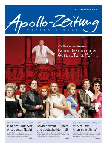 Komödie um einen Guru: „Tartuffe“Seite 4 - APOLLO-Theater Siegen