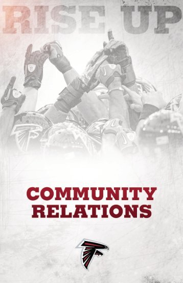 Community Relations - Atlanta Falcons Media Guide