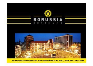 BVB BILANZ PK 2008_final - Borussia Dortmund