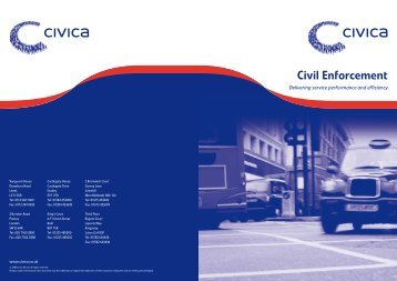 Enforcement Sector Overview - Civica