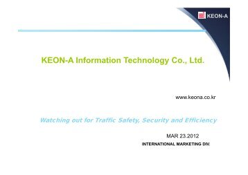 KEON-A Information Technology Co., Ltd. - Brintex