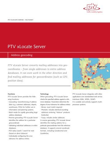 PTV xLocate Server - Brintex