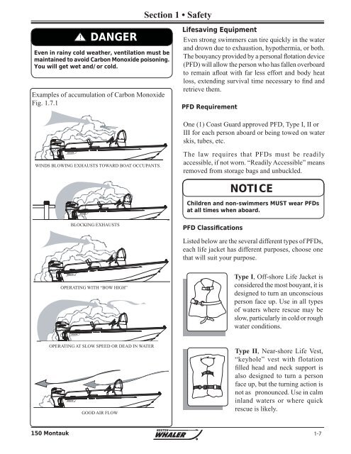 notice - Boston Whaler