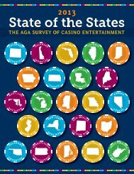 2013 State of the States - American Gaming Association