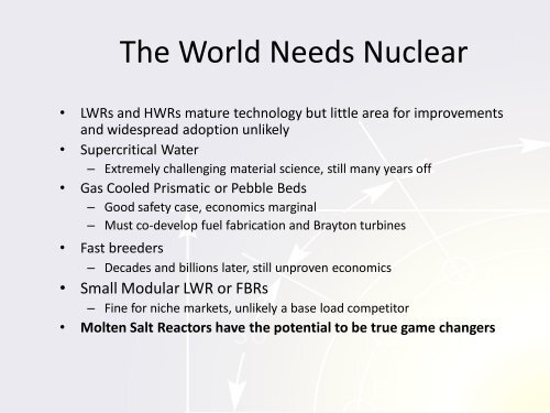 The Curious Tale of Molten Salt Reactors - media.cns-snc.ca