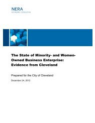 The State of Minority- and Women- Owned ... - Cleveland.com