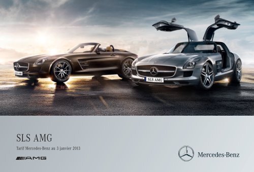 Tarif SLS AMG Roadster - Mercedes-Benz France