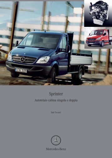 Sprinter Autotelaio cabina singola e doppia - Daimler