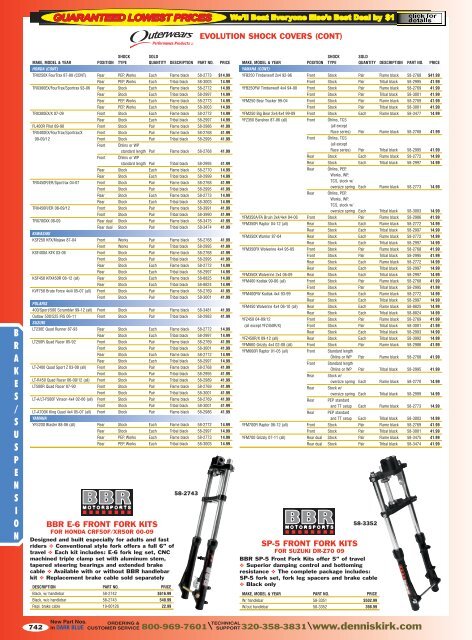 Brake pads and shoes - Free Catalog Request