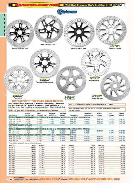 2013 Harley-Davidson Catalog: Brakes - Free Catalog Request