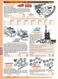 Direct drive 6-speed gear set kits - Free Catalog Request