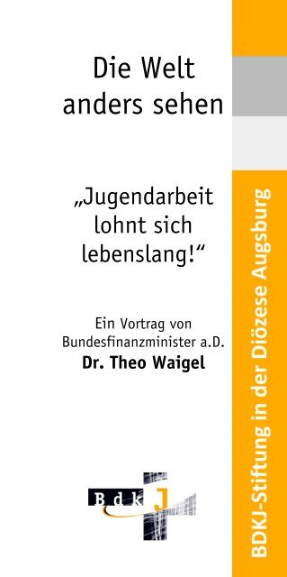 Einladung zum Vortrag von Dr. Theo Waigel als pdf-Dokument