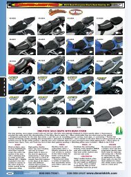 2012 Metric Bike Catalog: Seats