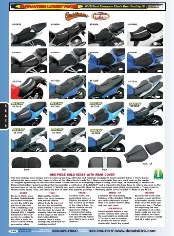 2012 Metric Bike Catalog: Seats