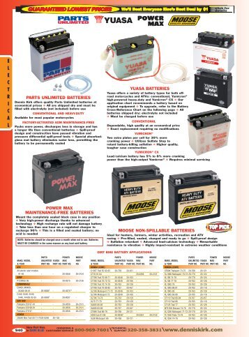 2012 Off Road Catalog: Electrical - Free Catalog Request