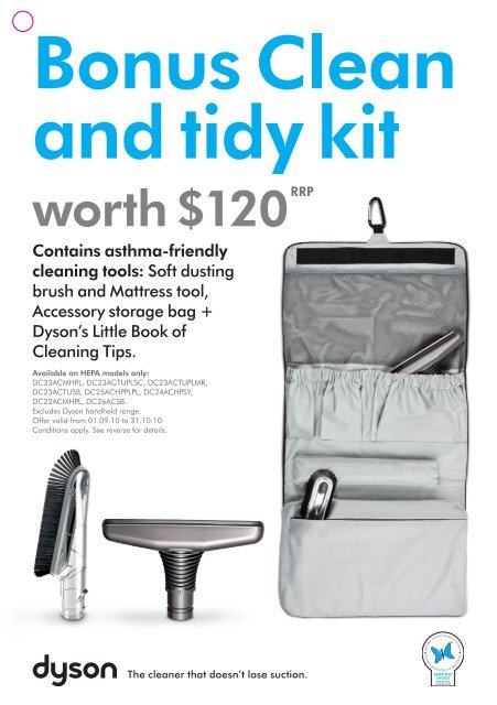 Bonus Clean And Tidy Kit Dyson