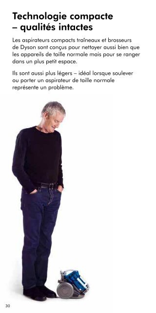 Pas de sac. Pas de perte d'aspiration. Pas de dépenses ... - Dyson