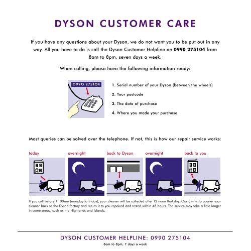 DC03 user guide - Dyson