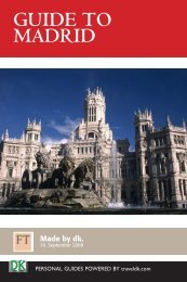 GUIDE TO MADRID