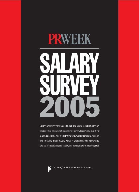 2005 Salary Survey - Haymarket Media Group