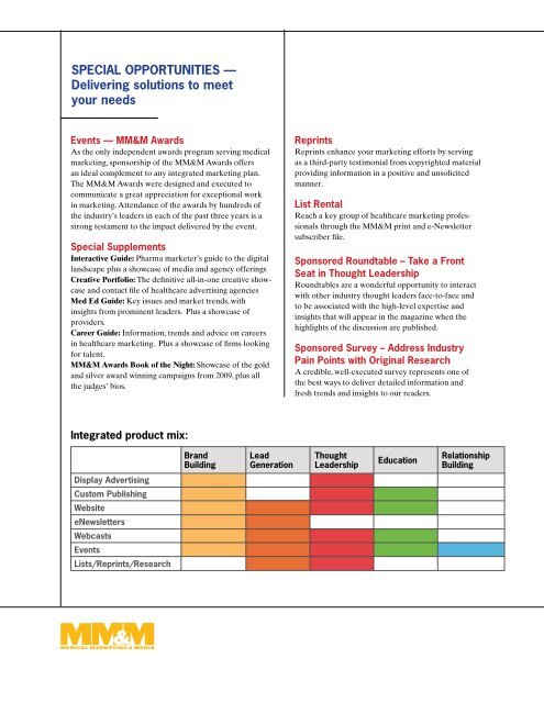 MEDIA PLANNER 2009 - Haymarket Media Group