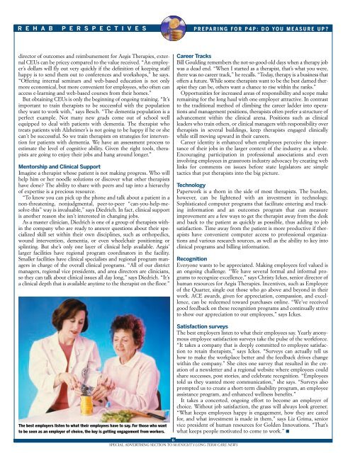 RehabPerspectivesApril 2008 - Haymarket Media Group