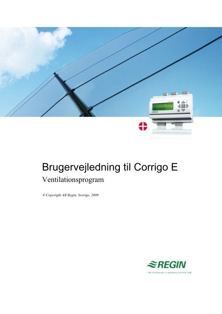 Brugervejledning til Corrigo E