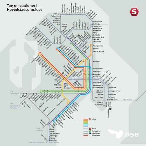 Tog og stationer i Hovedstadsområdet - DSB