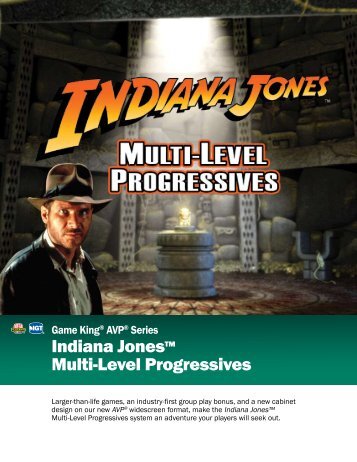 Indiana Jones™ Multi-Level Progressives - IGT.com