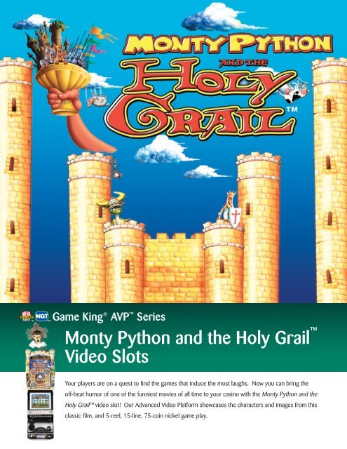 Monty Python and the Holy Grail Video Slots - IGT.com