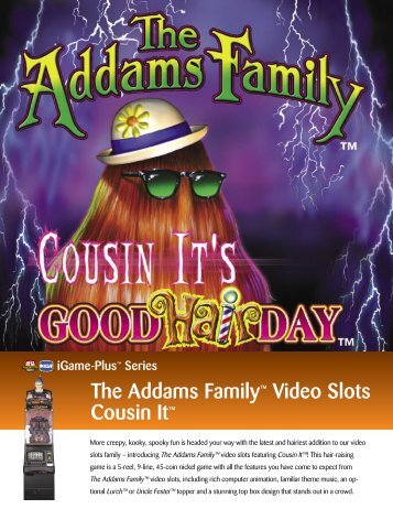 The Addams Family™ Video Slots Cousin It™ - IGT.com
