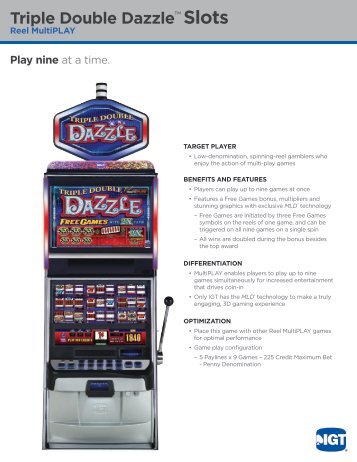 Triple Double Dazzle™ Slots - IGT