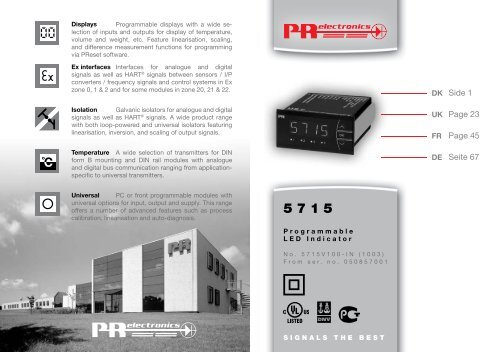 User Guide PR5715 V100 - Pentronic